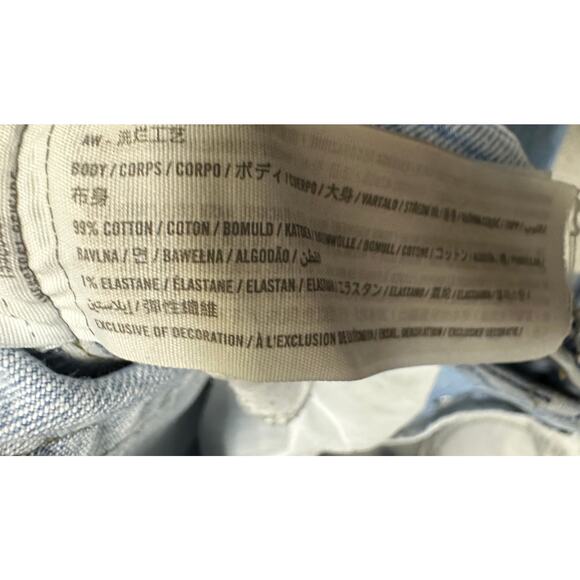 Abercrombie & Fitch The Dad High Rise Jeans Size 25 - Picture 8 of 10